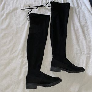 Black Suede boots